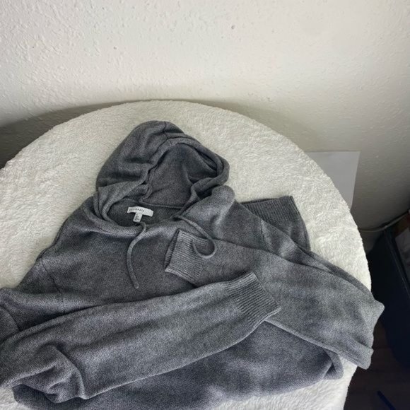 Mens Gray Sweater Sweater Calibrate Size XL soft hoodie - Picture 8 of 10